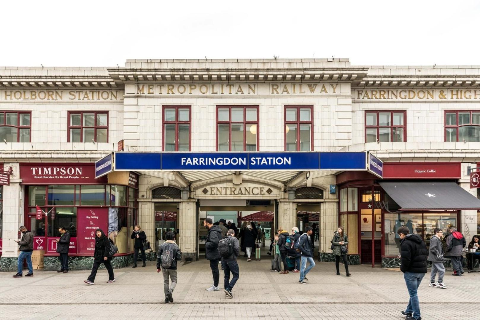 Superfast Broadband 2Bd City Flat Farringdon 伦敦 外观 照片