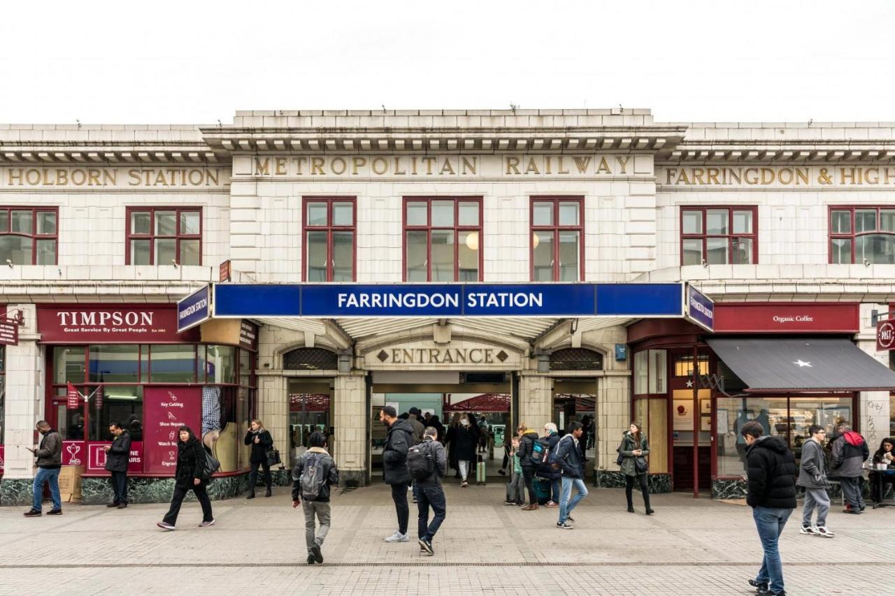 Superfast Broadband 2Bd City Flat Farringdon 伦敦 外观 照片